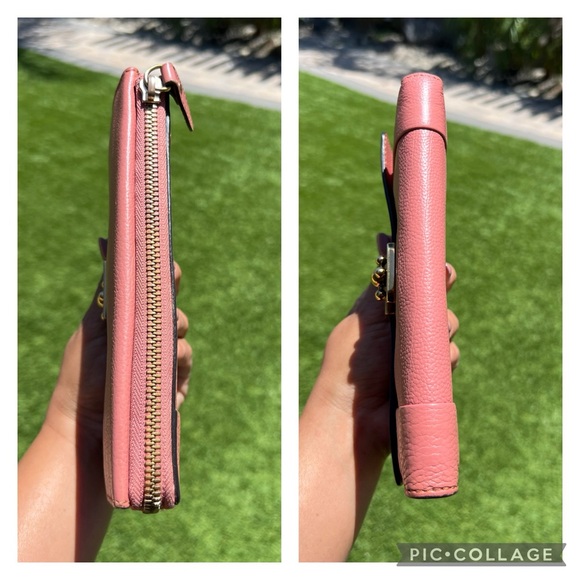 CHLOE Elise Leather Long Wallet 💯 Authentic EUC - Picture 5 of 16